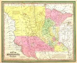 Item #26538 Map of Minnesota Territory. Cowperthwait